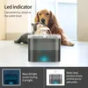 Kat Water Fontein Bowl Automatische Pet Feeder Hond Drinken Dispenser Container met LED-niveau Display 220323