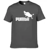 2016 t-shirt drôle mignon t-shirts homme Pumba hommes décontracté manches courtes couverture en coton cool t-shirt été jersey costume t-shirt #062