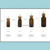 30mlの霜の透明なガラスドロッパーボトル竹の蓋キャップエッセンシャルオイル緑色のドロップ配達