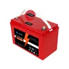 LifePo4 Battery 12V100AH ​​Inbyggd BMS-skärm kan lägga till Bluetooth-laddare för, golfvagn, gaffeltruck, inverterare, batterilör, motorcykel, skoter