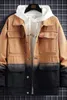Men's Jackets 22 Spring And Autumn Gradient Tie-dye Denim Jacket Couple Loose Casual Versatile Tooling Black White