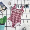 Lüks Kadın Mayo Bikini Seti Tekstil Lady Bodysuit Mayo Plaj Partisi Kadınlar Seksi Kıyafetler Kadın Korse Banyo Suit 3 Renkler için Yüzme