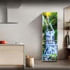 Fridge Stickers Refrigerator Cover Door Landscape Plant Sea Self Adhesive Kitchen Furniture Decor Wrap Freezer Sticker DIY 2207163309256