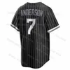 7 Tim Anderson Beyzbol Jersey Chicagos 74 Eloy Jimenez 23 Andrew Benintendi 88 Luis Robert Jr. Yoan Moncada White Sox Frank Thomas Bo Jackson Joe Kelly Yasmani Grandal