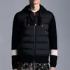 디자이너 mens knitted jackets 'nfc'프랑스 브랜드 다운 코트 패션 캐주얼 커플 복자 재킷 니트 레터 로고 파카