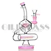 10 "Heady dab teçhizat cam bong petek perc su boruları bonglar petrol platformları boru filt boru fıskığı kase sigara içme banger balmumu nargile