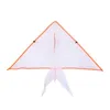 300 stks mix groothandel 4 stijl vorm diy schilderij kleurrijke vliegende opvouwbare outdoor strand kite kinderen kinderen sport grappig speelgoed