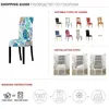 DIY Design Picture Print Custom Chair Cover Personal Life Pos Cadeau Huis Terug voor bruiloft Dining Office 220607