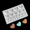 Small Big Heart Shape Cake Moulds for Fondant Cakes Decoration 1222362