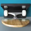 Ganci Rails Skateboard Hang Rack Montare a parete i tuoi skateboard Home Office Dorm Decor Migliora l'ambiente di vita della stanza Ity