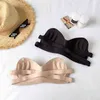 DASSWEI Donne Sexy Reggiseno Invisibile Senza Soluzione di Continuità Bralette Biancheria Intima Senza Spalline Push Up Raccolta Reggiseno Filo Libero Brasserie Lingerie da Sposa L220727