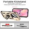 Cellphone accessories mobile magnetic ring phone cases slide camera lens protective for Xiaomi 12 Pro 12X Pocp X4 Pro 5G 11TPRO 11 LITE Poco X3 NFC cover