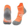 Sport Terry Cotton Ankelstrumpor Low Cut Athletic Tab Socks för män Kvinnor Ungdom Barn