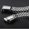 Link Chain Fashion Classic Keel Titanium Steel Bracelet for Men Domineing Double Row Jewelry GiftLink LARS22