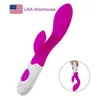 NXY vibradores Bom preço realista coelho vibrador 30 velocidades mode sexo brinquedo dildo para as mulheres casal adulto 0411