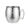 550 ml 18 once martellato rame placcato Moscow mule boccale tazza di birra tazza di caffè tazza rame placcato canecas tazze tazza da viaggio cucina FY4717 ss1118