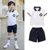 Ensembles de vêtements Les élèves du primaire portent l'uniforme de la maternelle Sailor Boys Girls JK Uniforms SetsClothing