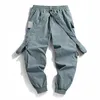 CHAIFENKO Jogger Loisirs Sports Pantalons Hommes Hip Hop Streetwear Faisceau Pied Pantalon Cargo Mode Impression 220323