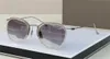 Novos óculos de sol de design de moda esquema dois pilotos de metal piloto popular e simples estilo de ponta de ponta de ponta luminosa óculos de proteção ao ar livre UV400