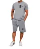 Mens Tracksuits For Summer Många färger Bomull Thin Fabric Logo Print T Shirt and Shorts Splice Casual Sport Trousers Loose Stree249a