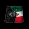 Shorts pour hommes Aztèque Mexique Personnalisé Vous Nom Taille US Hommes Plage Court 3D Imprimé Hommes Séchage Rapide Été Maillots De Bain Pour Hommes