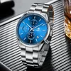 Top Marke Luxus Herren Mode Uhr Männer Sport Wasserdichte Quarzuhr Uhren Männer Alle Stahl Chronograph Uhr Uhr Männliche Uhren