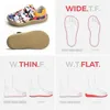 Copodenieve marka Wysokiej jakości moda na szwanie dla dzieci buty dla chłopców i dziewcząt Spring Barefoot Sneakers LJ201203