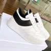 Designer platformschoenen leer stof kalfsleer rubberen buitenzool CT-03 De nieuwste modetrend casual trainer dames blok Celins sneakers