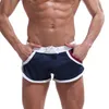 Mode sport shorts män avslappnad sommar andas manliga strand shorts lös elastisk midja 220715