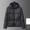 Mode Hommes doudoune parkas manteaux à capuche luxe multicolore qualité vêtements décontractés garder au chaud fermeture à glissière White downs badge décoration hommes vêtements pour femmes