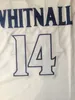 NCAA Whitnall High School 14 Tyler Herro Jerseys Men Basketball Navy White Team Away Oddychaj Pure Cotton Shirt University For Sport Fan najwyższej jakości w sprzedaży