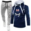 coniglietto psicologico Tute da uomo Felpe con cappuccio Plus Felpe casual Psychosdrama Inverno Coniglio Casual Fashion Set Plus 6168 felpa con cappuccio psyco bunny