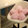 Cute Realistic Cherry blossoms Plush Toys Kawaii Plushie Sunflower Stuffed Flower Toy Chair Cushion Pillows Home Decor Girls Gift LA344