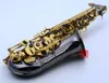 Eb saxofone Alto Black Nickel Silver Alloy Alto Sax Brass Instrumento musical