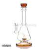 beker bong diffuser percolaor waterpijpen mini bongs groothandel china 10.6 inch handige draagbare glazen waterpijp