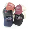 دونالد ترامب 2024 قبعة البيسبول المطرزة مع حزام قابل للتعديل 5 ألوان dhl بالجملة CPA4261 T0401