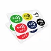 500pcs 13,56 МГц наклейки NFC Smart Adhesive NFC213 Теги карты RFID Custom Print Key Tag ISO14443A КАРТА МАРКИЛЕК