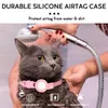 Collari per cani Guinzagli Collare regolabile per gatti per animali domestici con campanello di lusso per piccoli e gatti Custodia Apple Airtag AccessoriCane