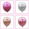 100pcs 10 pouces latex or ballon rond couleur unie joyeux anniversaire anniversaire décor ballons fête de mariage décoration ballons BH7342 TQQ