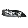 Bilar strålkastare för Mazda 6 20 04-20 15 Mazda6 LED-lampor Strålkastare DRL Dual Beam Lens Angel Eyes Front Lights