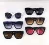 Novos óculos de sol de design de moda 17zs quadro de prancha de olho gato