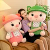 New sweetheart cute pig plush toy doll hat pig dolls pillow girl holiday gift