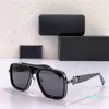 Wholesale-Sunglasses For Women Men Summer Style Anti-Ultraviolet Retro Plate Square Full Frame Eyeglasses Random
