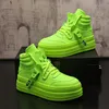 Italie Classic Business Marif Robe Party Chaussures Fashion Green Brepwant Lace Up Sport Cause Cause Sneakers Rond Round Botch Boots Lociers de Bottands N55