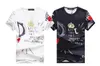 Heren Dames Letter Print T-shirts Zwart Fashion Designer Zomert-shirt Hoge kwaliteit Top Korte mouw Maat M-3XL Meer kleurkeuzes @ 125