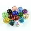 Chandelier Crystal 20mm/30mm/40mm 10pcs Faceted Ball Prism Colorful Suncatcher Feng Shui Glass Lamp PartsChandelier