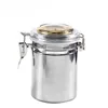 Tobacco Jar Cigar Humidor With Humidifier And HygrometerHold Multiple Cigar Accessories Stainless Steel Case7564180