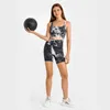 LU205 Yoga kläder justera shorts solid färg hög midja löpning fitness underkläder cyklist strand gym kläder kvinnor elastiska sport fi3235601