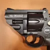 Korth Sky Marshal 9 mm Revolver Toy Pistol Handgun Blaster Soft Bullet Toy Gun Shooting Modell För Vuxna Pojkar Födelsedagspresenter CS