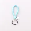 31 Colors Mixed Handmade Woven Leather Rope Keychains Men Women Car Keychain Couple Chain Pendant Jewelry Accessories Bulk Price